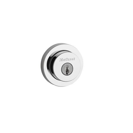 Kwikset Milan Round DBL CYL Deadbolt w/RCAL Latc 159RDT-26